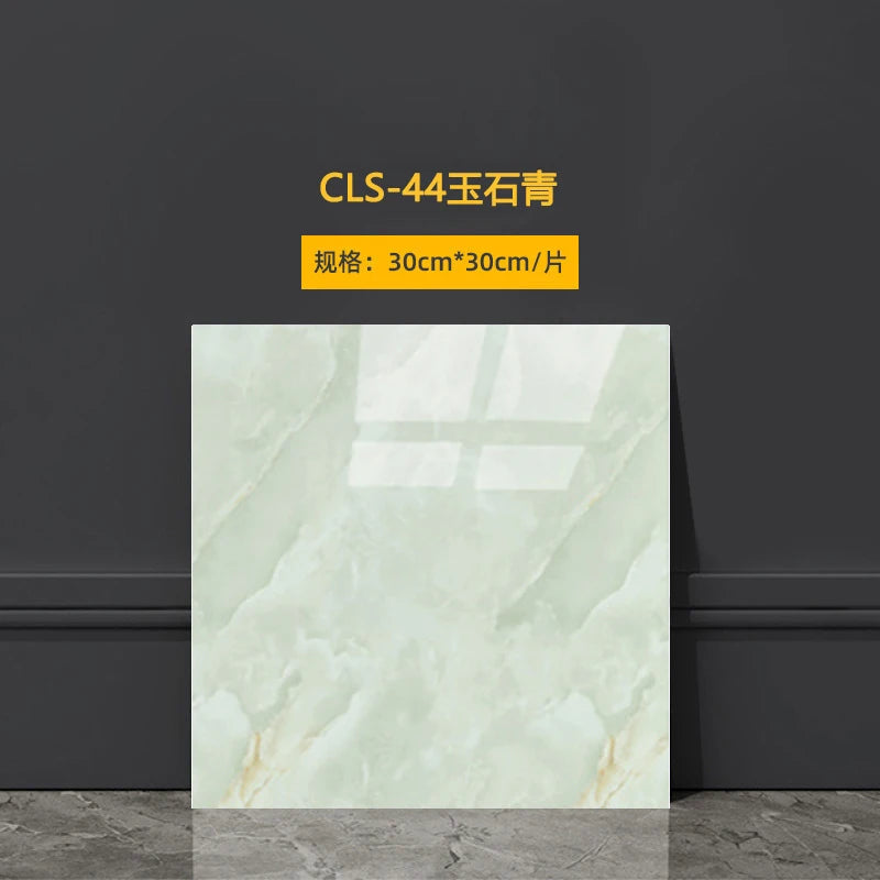 30*30CM Imitation Marble Wall Panels PVC 3D Waterproof Kitchen Decor Stickers Strong Adhesive Peel and Paste Tile Home Wallpaper