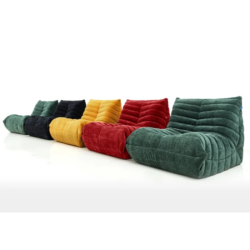 Y Vacuum Compression Sofa 2025 New Full Sponge Caterpillar Lazy Integrated Roll up Sofa