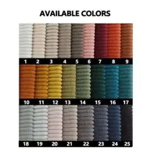 2025 New Vacuum Compression Shar Pei Dog Sofa Italian Minimalist Lazy Sofa Thick Striped Cloud Velvet Villa Large Sofa Bed