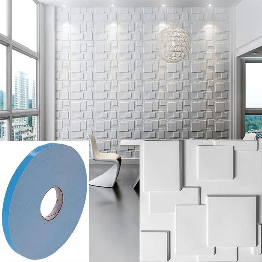 KUUJOJO Decorative 3D Wall Panel for Interior Wall Decoration, 11.8 In. X 11.8 In.