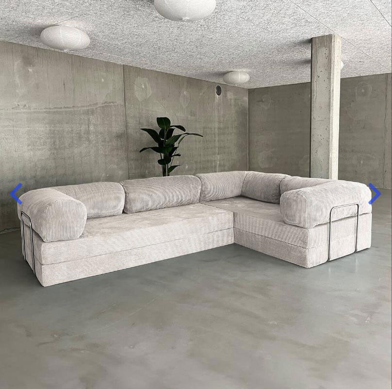 Bed Settee Modular L Shape Sofa Bed | Compressed Sofa |