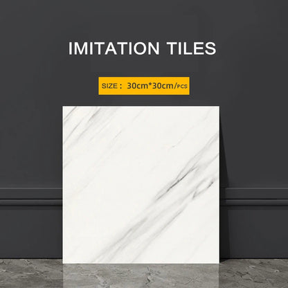 Self-Adhesive Wallpaper Imitation Ceramic Tiles Wall Art Waterproof and Moisture-Proof Pvc Wall Panel Kitchen Accessories Home