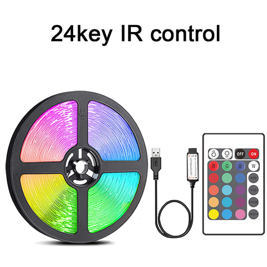 10M 20M Led Strip Lights with 44 Key Remote Control RGB Tape Led Wall Room for Home Bedroom Party Decor TV Backlight