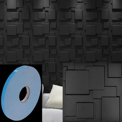 KUUJOJO Decorative 3D Wall Panel for Interior Wall Decoration, 11.8 In. X 11.8 In.