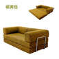 European Retro High-End Corduroy Living Room Sofa Vacuum Compression Sofa Bed Foldable and Customizable Home Furniture