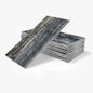 16/32/64PCS Retro Grey Wood Pattern Vintage Tile Sticker 3D Matte Thickened Foam Wall Sticker Self-Adhesive Wallpaper Kitchen