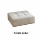 Modular L - Shaped Sectional Sofa in Cream Color with Plush Pillows, Compressed Sofa, Support Color Customization Home Furniture