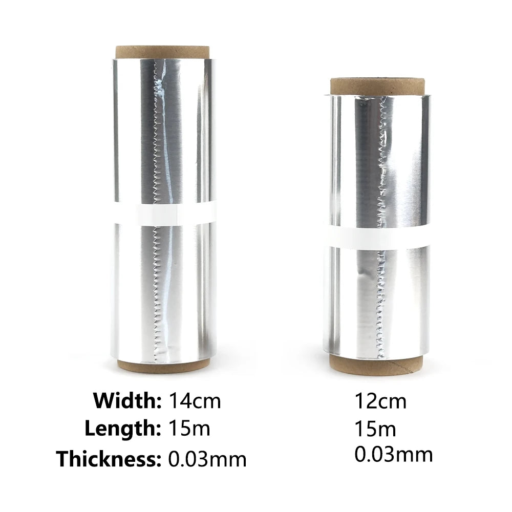 Premium Hookah Aluminum Foil Paper with Saw Blade Color Box Shisha Charcoal Holder Chicha Accessories Thickness 0.03Mm