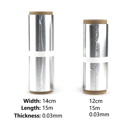 Premium Hookah Aluminum Foil Paper with Saw Blade Color Box Shisha Charcoal Holder Chicha Accessories Thickness 0.03Mm