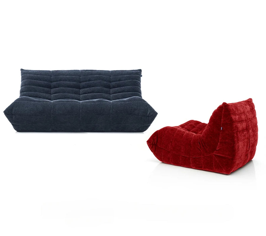 Y Vacuum Compression Sofa 2025 New Full Sponge Caterpillar Lazy Integrated Roll up Sofa