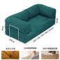 Italian Minimalist Retro High-End Corduroy Living Room Sofa, Compressed Sofa,Sofa Bed, Foldable, Washable, Customizable
