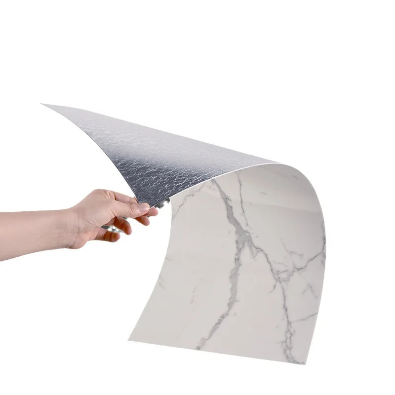 Self-Adhesive Wallpaper Imitation Ceramic Tiles Wall Art Waterproof and Moisture-Proof Pvc Wall Panel Kitchen Accessories Home