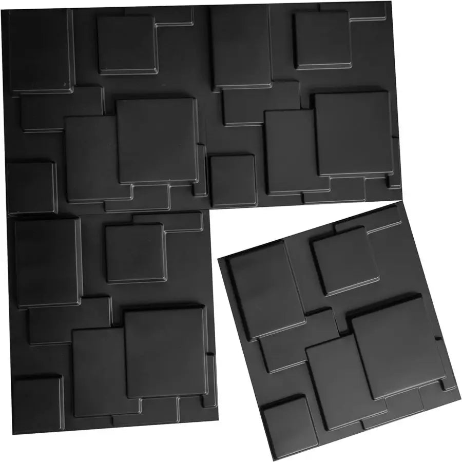 KUUJOJO Decorative 3D Wall Panel for Interior Wall Decoration, 11.8 In. X 11.8 In.