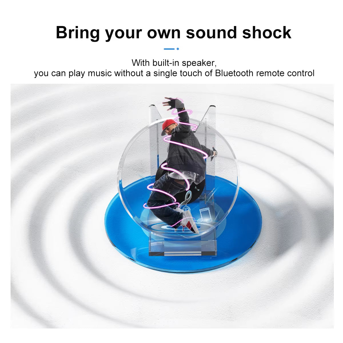 3D Hologram Fan Mini 3D Holographic Projector Advertising Display Light HD Holographic Projector for Stores Bars Party Xmas