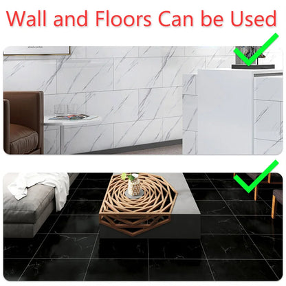 30*30CM Imitation Marble Wall Panels PVC 3D Waterproof Kitchen Decor Stickers Strong Adhesive Peel and Paste Tile Home Wallpaper