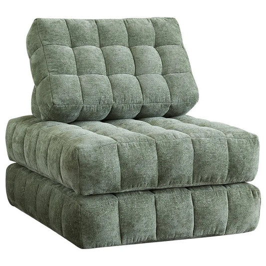 Convertible Sofa Bed Vacuum Compression Sofa Italian Simple Retro High-End Corduroy Living Room Foldable Washable Customizable