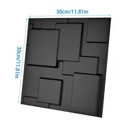 KUUJOJO Decorative 3D Wall Panel for Interior Wall Decoration, 11.8 In. X 11.8 In.