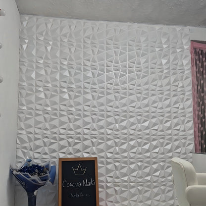 20PCS 3D Wall Panels 30X30Cm Indoor Wall Decoration for Living Room Bedroom Hotel Office Mural Tile-Panel-Mold 3D Wall Sticker